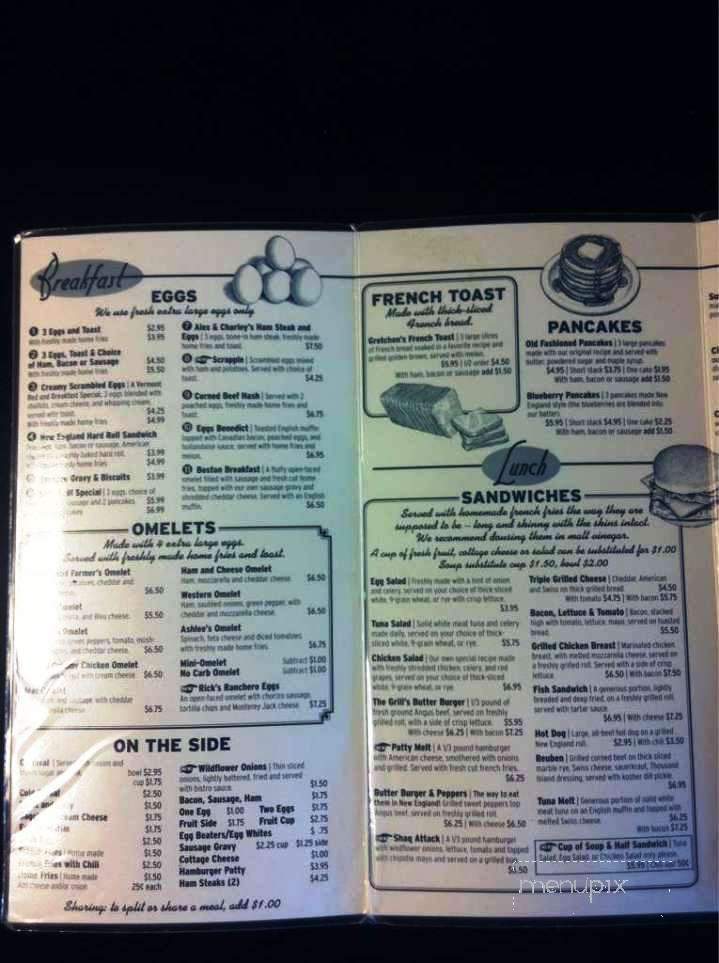 Silver Moon Soda Grill menu 2